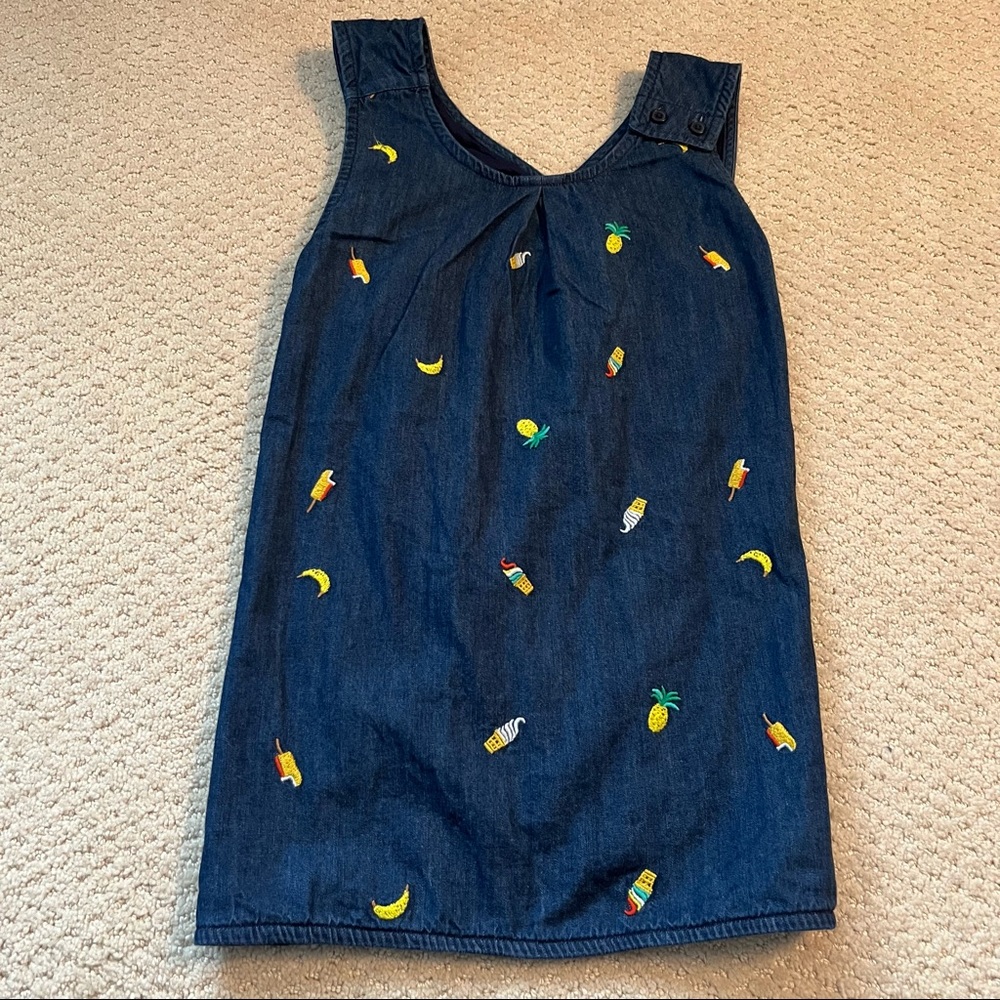 Denim wrap top Hanna Andersson